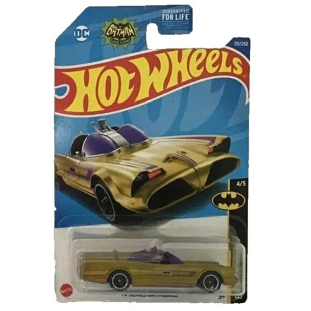 Hot Wheels TV Series Batmobile Batman 4/5 131/250 Gold Purple Diecast NEW